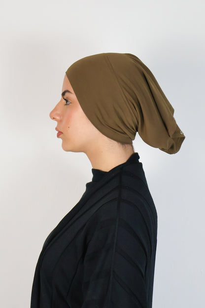 Mocha Crinkle - Ice Cotton Undercap