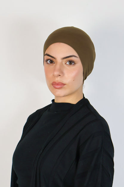 Mocha Crinkle - Ice Cotton Undercap