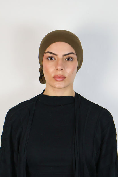 Mocha Crinkle - Ice Cotton Undercap
