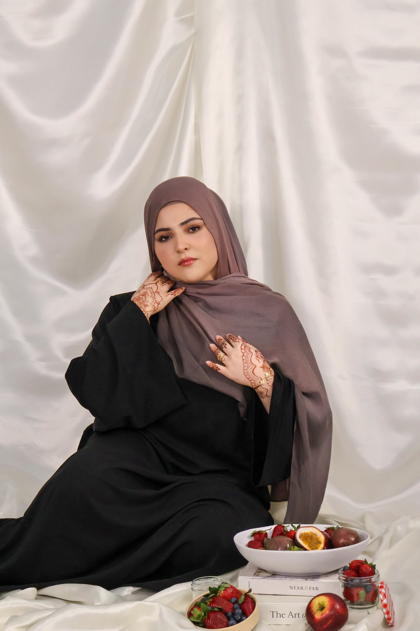 Mauve Mulch - Modal Print