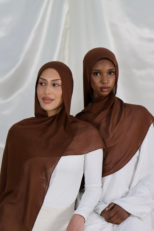 Walnut - Modal Hijab Set