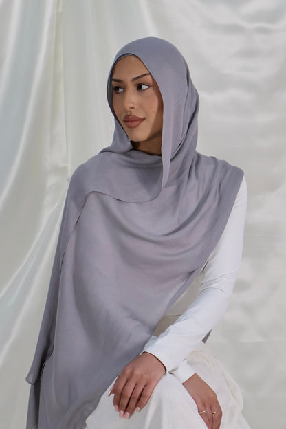 Fog - Modal Hijab Set