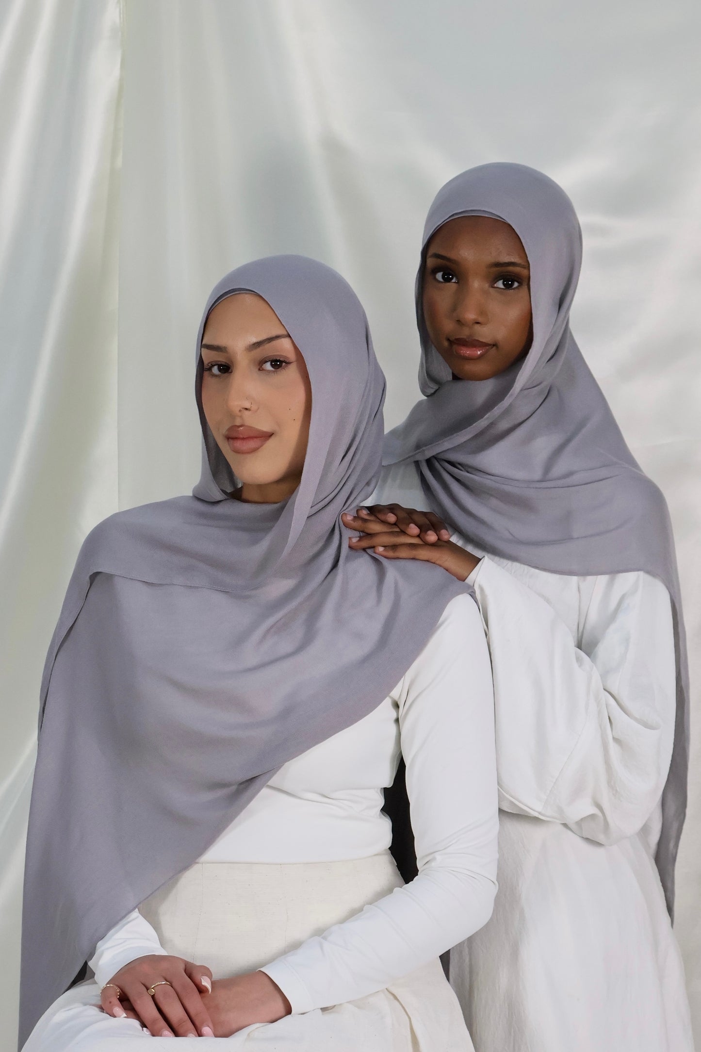 Fog - Modal Hijab Set