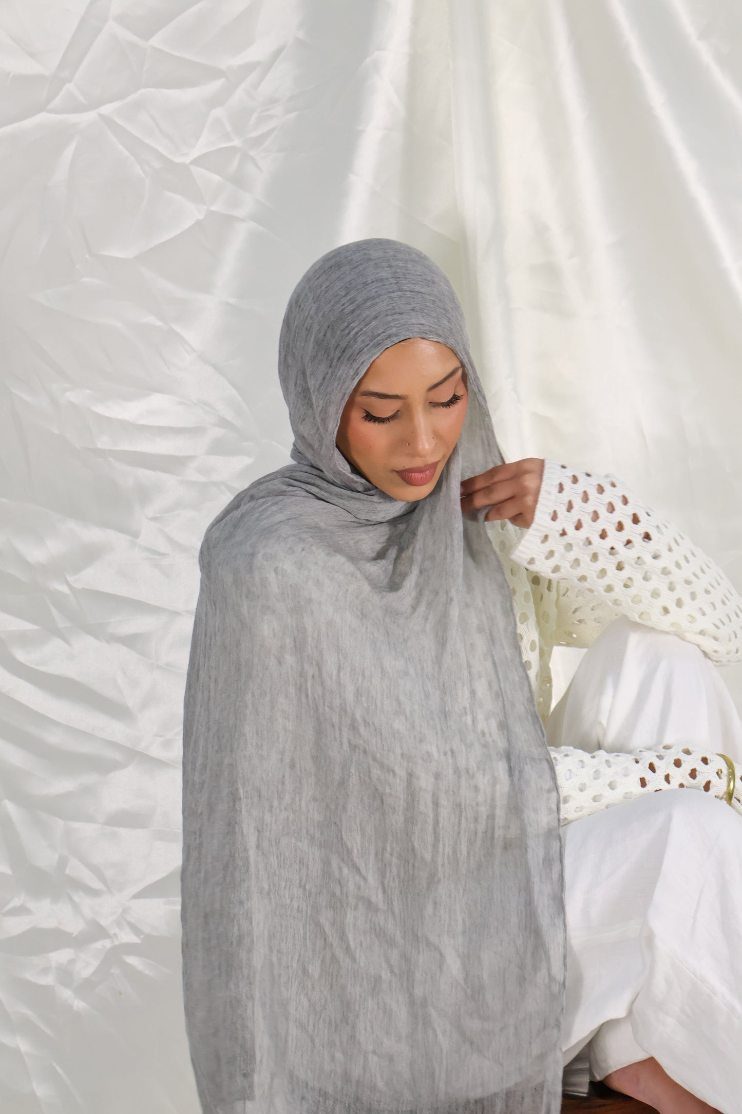 Mist - Crinkle Hijab