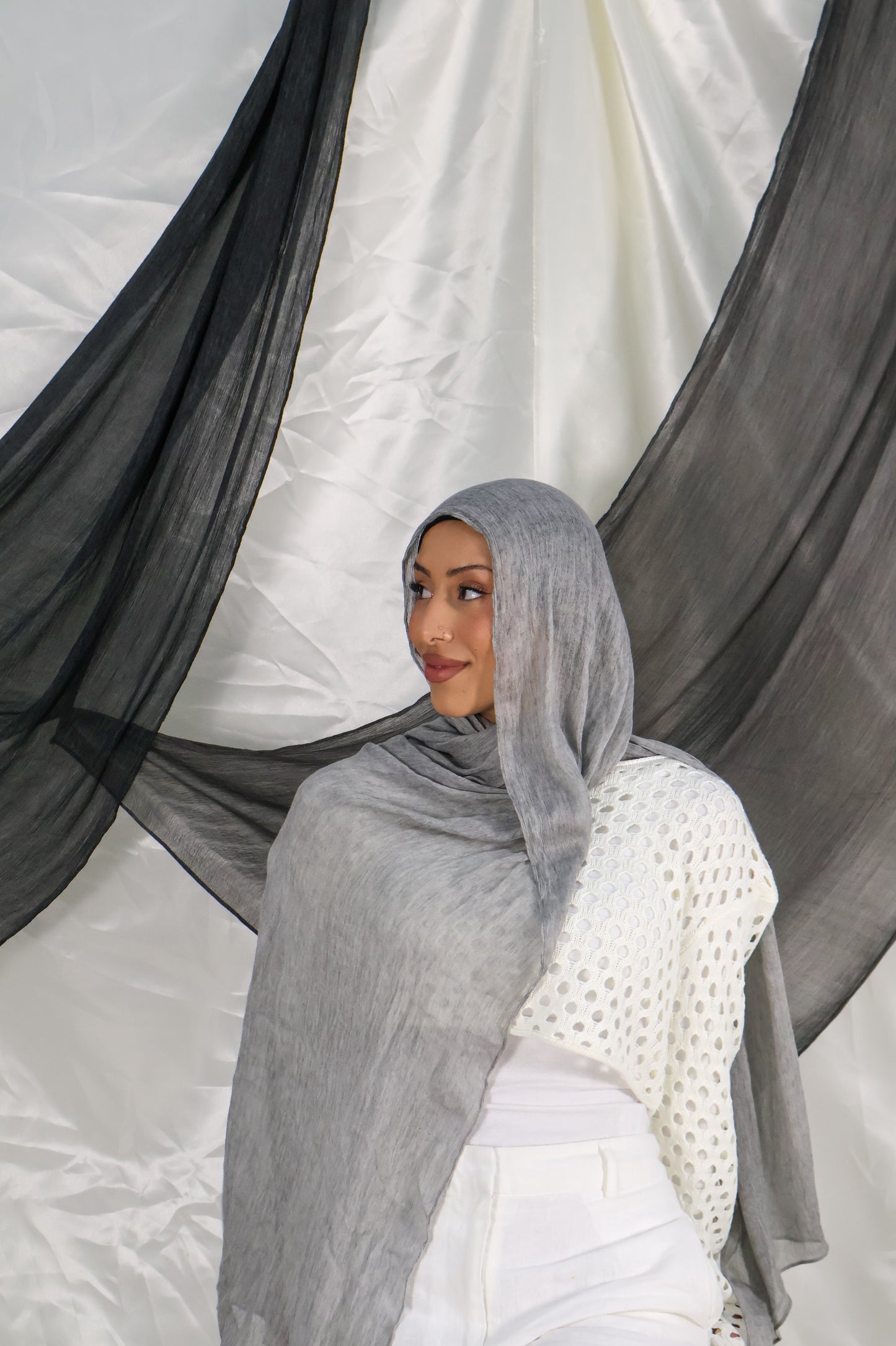 Mist - Crinkle Hijab